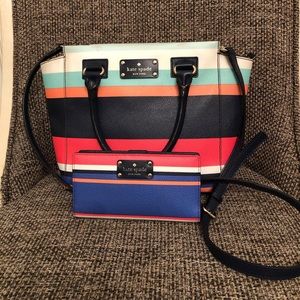 Kate spade purse and matching wallet